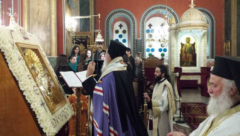 Ο Ακάθιστος Ύμνος στην Ι. Μητρόπολη Μαντινείας (ΦΩΤΟ)