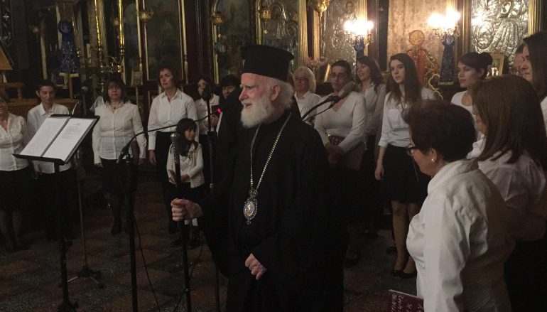 Βυζαντινές μελωδίες στον Ι.Ν. Ευαγγελιστρίας Χανίων (ΦΩΤΟ)