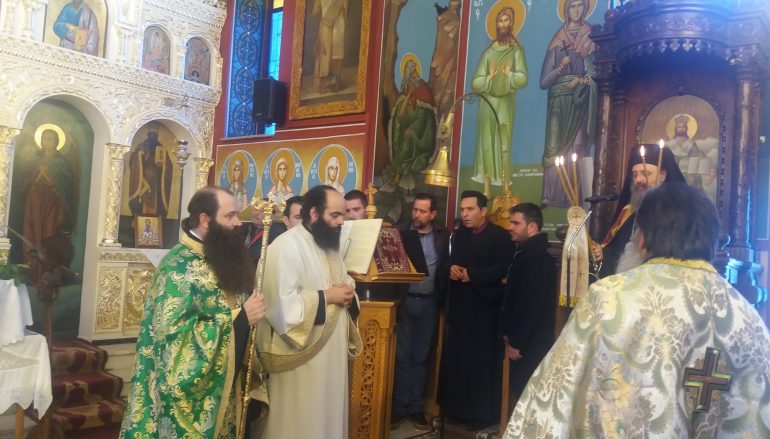 Ὁ Ἑσπερινός τῆς Κυριακῆς τῶν Βαΐων στό χωριό Σαγέϊκα Πατρῶν (ΦΩΤΟ)