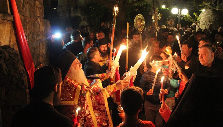 Κυριακή του Πάσχα στο Μοναστήρι του Τρικόρφου (ΦΩΤΟ)