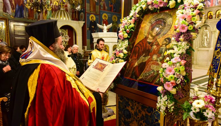 Ο Ακάθιστος Ύμνος στην Ι. Μητρόπολη Λαγκαδά (ΦΩΤΟ)
