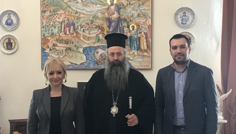 Στο Μητροπολίτη Κίτρους ο Αντιπεριφερειάρχης Πολιτισμού Κεντρ. Μακεδονίας