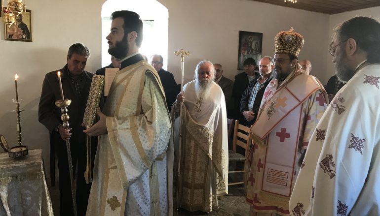 Ο Μητροπολίτης Μεσσηνίας στην Ιερά Μονή Βουλκάνου (ΦΩΤΟ)