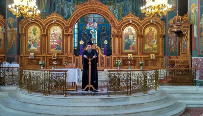 Ομιλία του Αρχιμ. Ιερώνυμου Νικολόπουλου με θέμα: «Παναγία: η ανατροπή»
