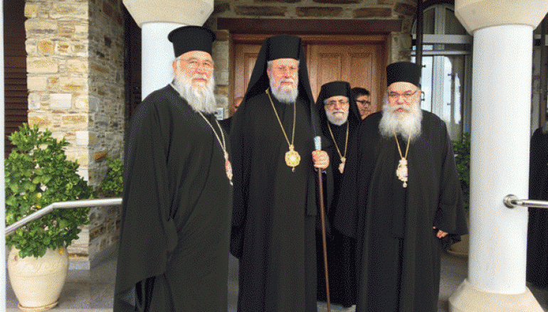 Δέκα χρόνια από την Ανασύσταση της Ι. Μητροπόλεως Τριμυθούντος (ΦΩΤΟ)