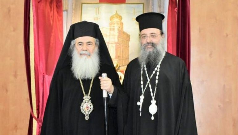 Ο Μητροπολίτης Πατρών στον Πατριάρχη Ιεροσολύμων (ΦΩΤΟ-ΒΙΝΤΕΟ)