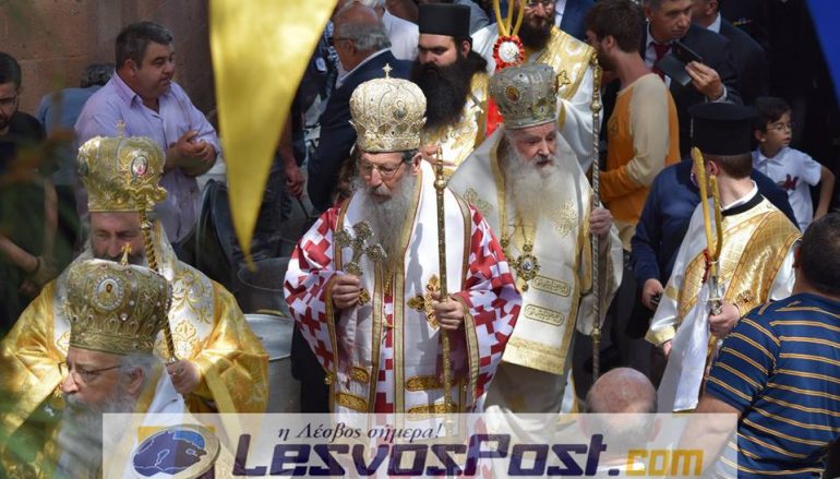 «Λαοθάλασσα» στον Μανταμάδο για τον Αρχάγγελο Ταξιάρχη (ΦΩΤΟ-ΒΙΝΤΕΟ)
