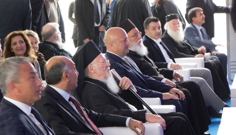 Εγκαίνια αθλητικών εγκαταστάσεων στην Ίμβρο από τον Οικ. Πατριάρχη (ΦΩΤΟ)
