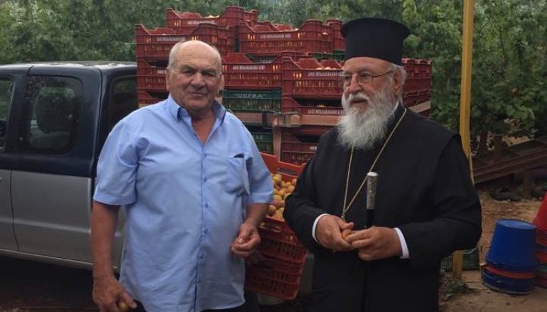 Η Ι. Μητρόπολη Μαντινείας διένειμε φρούτα στα ιδρύματά της (ΦΩΤΟ)
