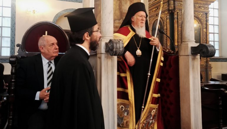 Στον Οικ. Πατριάρχη ο Υφυπουργός Εξωτερικών Τέρενς Κουίκ
