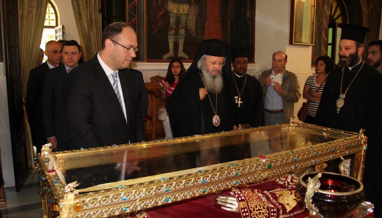 Αναπλ. Πρωθυπουργός Κροατίας: «Προνόμοιο να προσευχηθούμε ενώπιον της Αγ. Ελένης»
