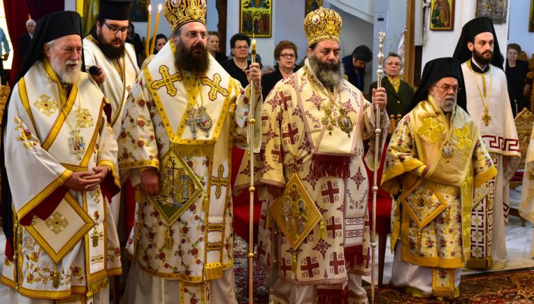 Αρχιερατικό Συλλείτουργο για τους Ισαποστόλους Κύριλλο και Μεθόδιο στην Ι. Μ. Λαγκαδά