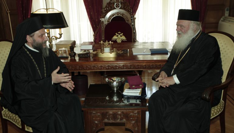 Αρχιεπίσκοπος: “Ο επισκέπτης μας έχει ζήσει έντονα τη μαρτυρία του Χριστού” (ΦΩΤΟ)