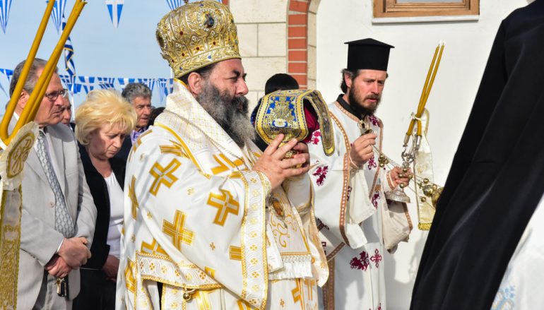Εγκαίνια Ι. Ναού Αγ. Κυριακής Κολχικού από τον Μητροπολίτη Λαγκαδά (ΦΩΤΟ)