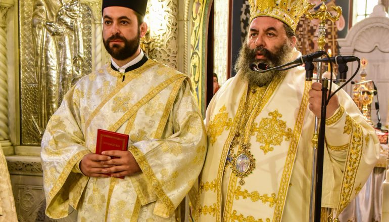 Χειροτονία Διακόνου από τον Μητροπολίτη Λαγκαδά (ΦΩΤΟ)