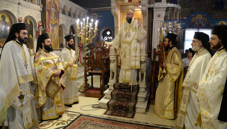 Εορτή της Συνάξεως της Παναγίας Διασωζούσης στην Ι. Μ. Νέας Ιωνίας (ΦΩΤΟ)