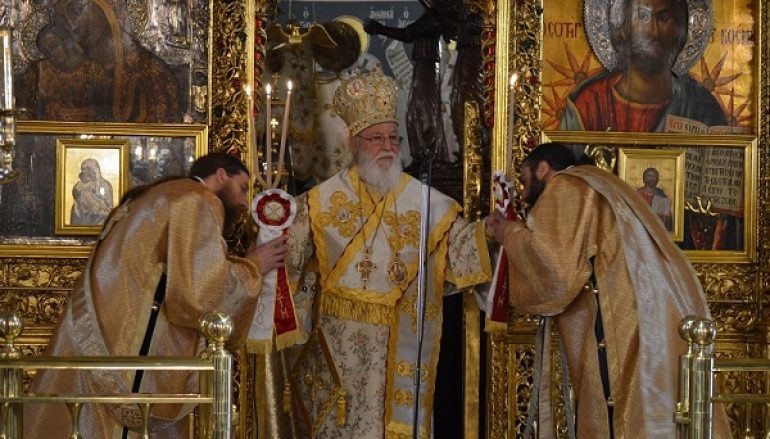 Ο Μητροπολίτης Μαντινείας στην Ι. Μονή Κύκκου (ΦΩΤΟ)