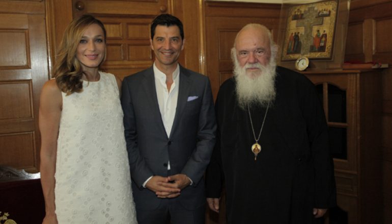 Στον Αρχιεπίσκοπο Ιερώνυμο ο Σάκης Ρουβάς (ΦΩΤΟ)