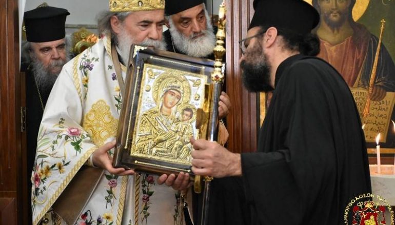 Επίσκεψη του Πατριάρχη Ιεροσολύμων στην κώμη Zdeinde (ΦΩΤΟ)