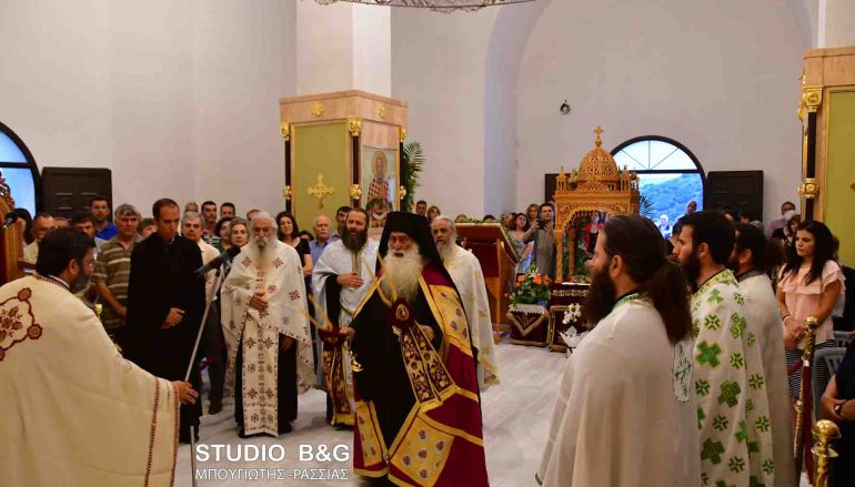 Εσπερινός του Αγίου Λουκά στα Λευκάκια Ναυπλίου (ΦΩΤΟ)