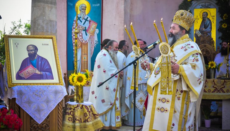 Η εορτή των Πρωτοκορυφαίων Αποστόλων στο Δερβένι Λαγκαδά (ΦΩΤΟ)
