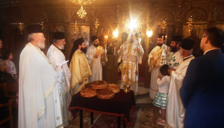 Η εορτή του Αγίου Πνεύματος στην Ι. Μ. Θεσσαλιώτιδος (ΦΩΤΟ)