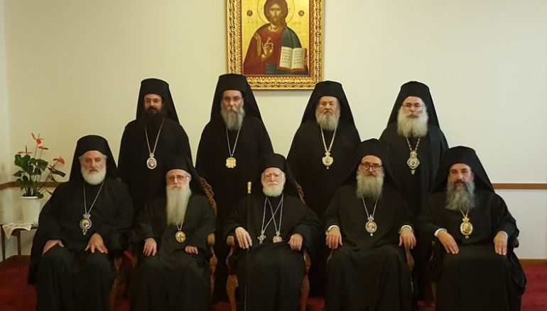 Συνεδρίασε η Ιερά Επαρχιακή Σύνοδος της Κρήτης