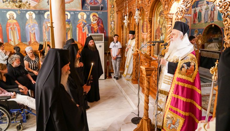 Κουρά Μοναχού στην Ι. Μονή Παναγίας Δοβρά Βεροίας (ΦΩΤΟ)