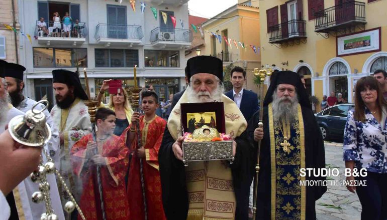 Το Ναύπλιο υποδέχθηκε την Τιμία Κάρα του Οσίου Δαβίδ (ΦΩΤΟ – ΒΙΝΤΕΟ)