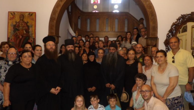 Στο Μητροπολίτη Κορίνθου προσκυνητές από την Λεμεσό (ΦΩΤΟ)