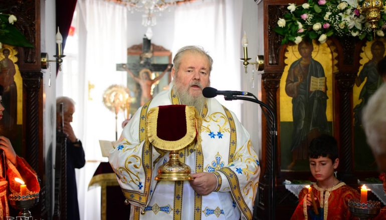 Η εορτή της Αγ. Μαρίας της Μαγδαληνής στην Ι. Μητρόπολη Κυδωνίας (ΦΩΤΟ)