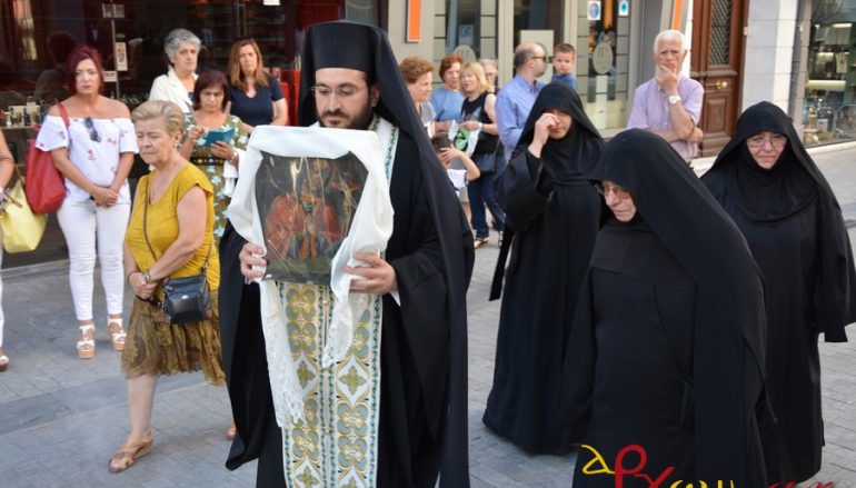 Η Τρίπολη υποδέχθηκε την Παναγία Θρηνωδούσα (ΦΩΤΟ)
