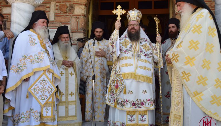 Πανηγύρισε η Ιερά Μονή Παναγίας Γαλακτοτροφούσης Μεγάρων (ΦΩΤΟ)