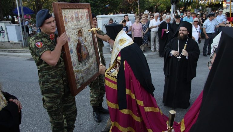 Την εικόνα της “Φοβεράς Προστασίας” υποδέχθηκε η Κομοτηνή (ΦΩΤΟ)