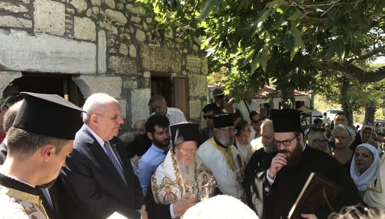 Ολοκληρώθηκε η επίσκεψη του ΥΦΥΠΕΞ στην Τένεδο (ΦΩΤΟ)