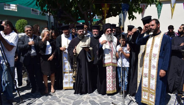 Αποκαλυπτήρια ανδριάντα του “παπα-Κρανιώτη” στην Ι. Μ. Ρεθύμνης (ΦΩΤΟ)