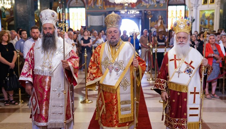 Αρχιερατικό συλλείτουργο για τον πολιούχο της Βέροιας Όσιο Αντώνιο (ΦΩΤΟ)
