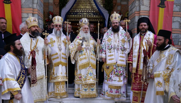Με λαμπρότητα πανηγύρισε η Παναγία Σουμελά στο Βέρμιο (ΦΩΤΟ)