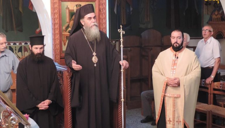 Παρακλητικός Κανών στην Ανεμορράχη Άρτης (ΦΩΤΟ)