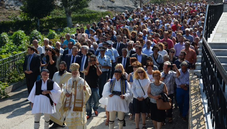 Κοσμοσυρροή στην Αρκαδία για την Μυροβλίζουσα Παναγία Μαλεβή (ΦΩΤΟ)