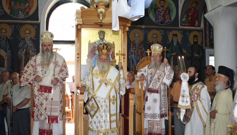 Τον Πολιούχο του Άγιο Κοσμά τον Αιτωλό τίμησε το Μέγα Δένδρο Θέρμου (ΦΩΤΟ)