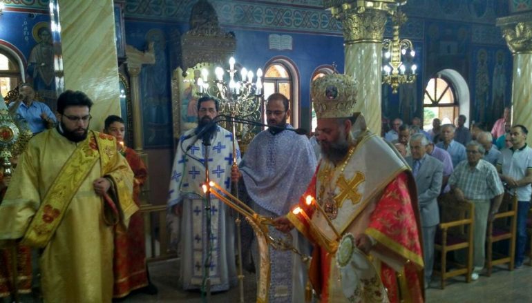 Η εορτή της Κοιμήσεως της Θεοτόκου στα Φάρσαλα (ΦΩΤΟ)