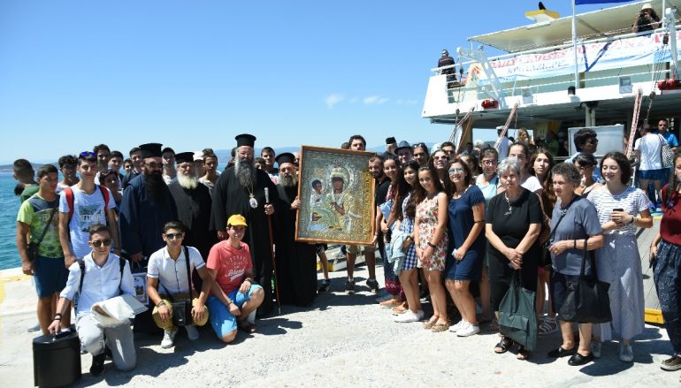 Προσκυνηματικός Περίπλους του Αγίου Όρους από την Ι. Μ. Κίτρους (ΦΩΤΟ)