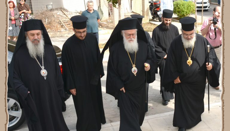 Ο Αρχιεπίσκοπος Αλβανίας Αναστάσιος στην Πρέβεζα (ΦΩΤΟ)