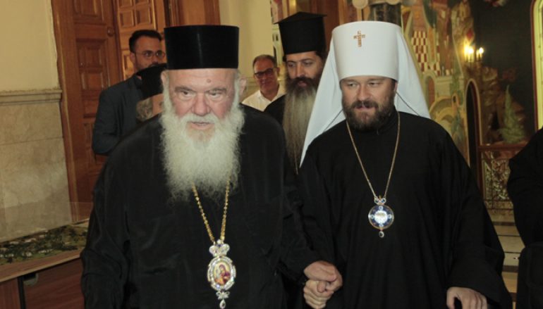 Επίσημη πρόσκληση προς τον Αρχιεπίσκοπο Αθηνών να επισκεφθεί την Εκκλησία της Ρωσίας