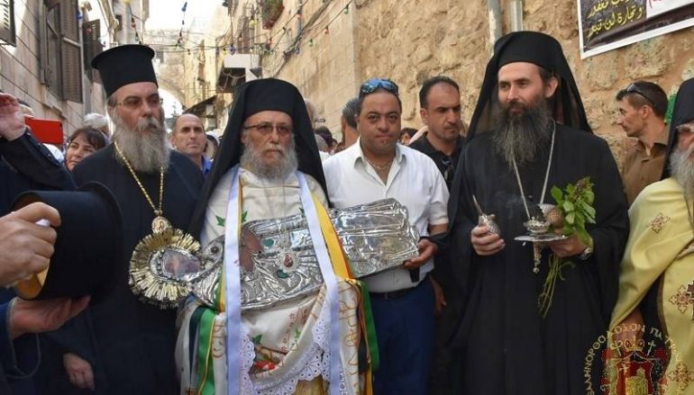 Η Άνοδος της εικόνας της Θεοτόκου από την Γεθσημανή (ΦΩΤΟ – ΒΙΝΤΕΟ)