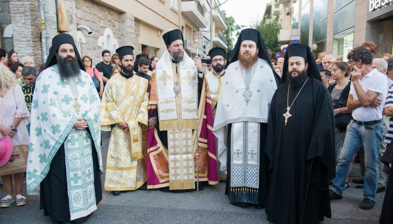 Ενθρόνιση της Παναγίας Βηματαρίσσης στην Ι. Μ. Νέας Ιωνίας (ΦΩΤΟ)