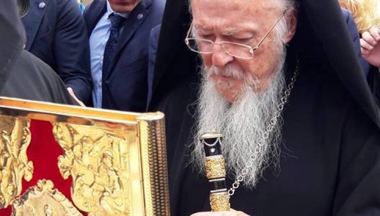 Ο Οικουμενικός Πατριάρχης στην Ι. Μονή Βλατάδων (ΦΩΤΟ)