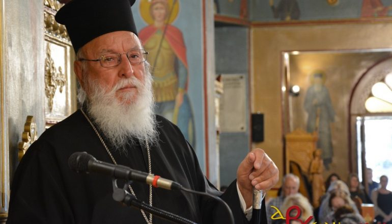 Μαντινείας Αλέξανδρος: “Η Παναγία του Κύκκου να γίνει ίλεως για την πόλη μας” (ΦΩΤΟ)