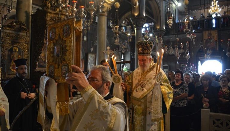Η εορτή της Παναγίας Μυρτιδιωτίσσης στην ιερά νήσο Τήνο (ΦΩΤΟ)
